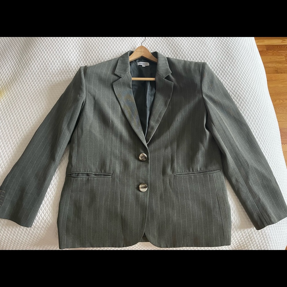 Musier Paris jacket Candice in green